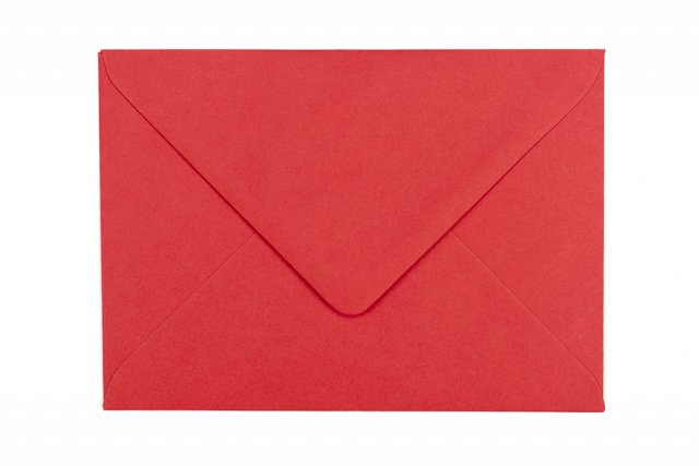 Briefumschläge DIN B6, Rot