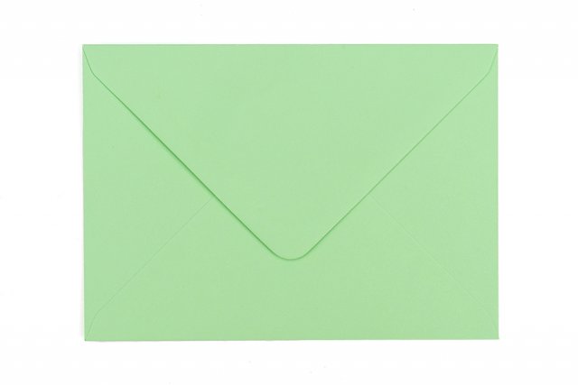 Briefumschläge DIN B6, Hellgrün