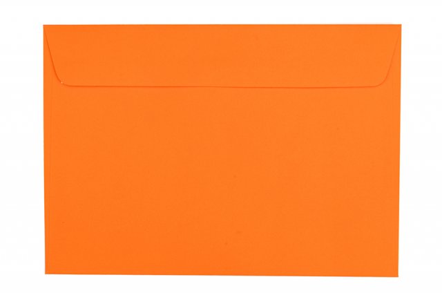 Briefumschläge DIN C5 haftklebend, Orange
