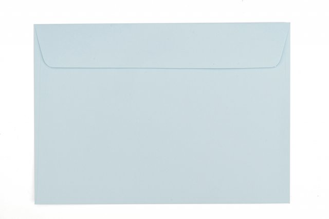 Briefumschläge DIN C5 haftklebend, Hellblau