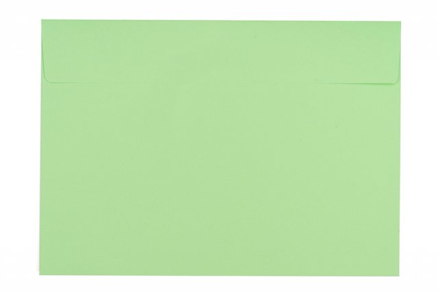 Briefumschläge DIN C5 haftklebend, Hellgrün
