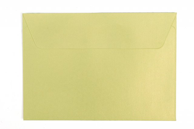 Briefumschläge DIN C6 haftklebend, Perlmutt Hellgrün