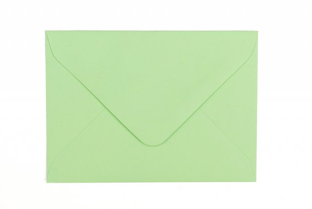 Briefumschläge DIN C7, Hellgrün
