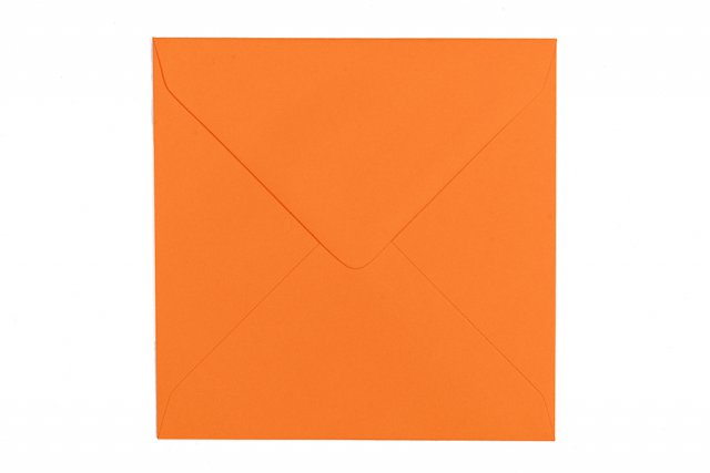 Briefumschläge Quadratisch 130x130 mm, Orange