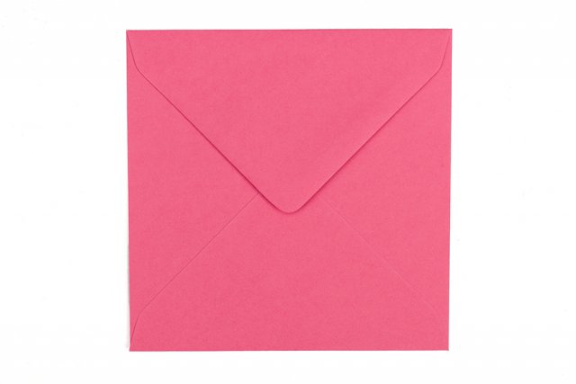 Briefumschläge Quadratisch 130x130 mm, Pink