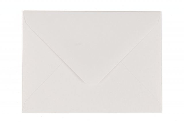 Briefumschläge DIN C7, Perlmutt Weiß
