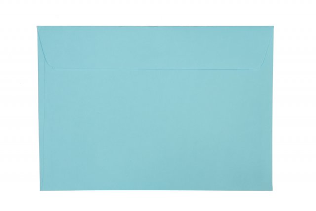 Briefumschläge DIN C5 haftklebend, Mittelblau