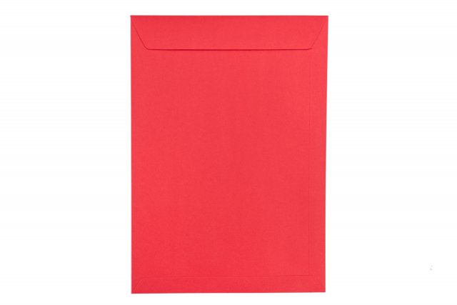 Briefumschläge DIN C4 haftklebend, Rot