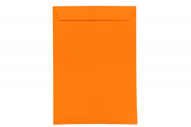 Briefumschläge DIN C4 haftklebend, Orange