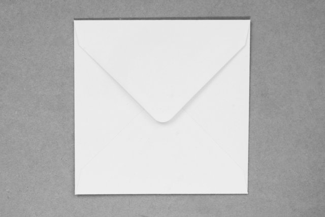 Briefumschläge Quadratisch 110x110 mm, Weiß