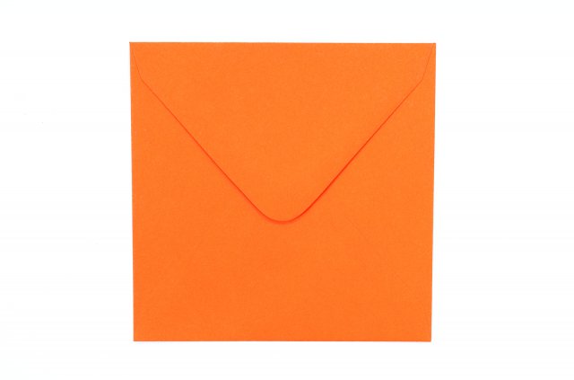 Briefumschläge Quadratisch 110x110 mm, Orange