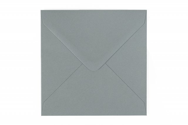 Briefumschläge Quadratisch 140x140 mm, Dunkelgrau