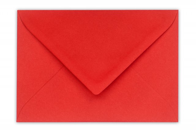 Briefumschläge DIN C6, Rot