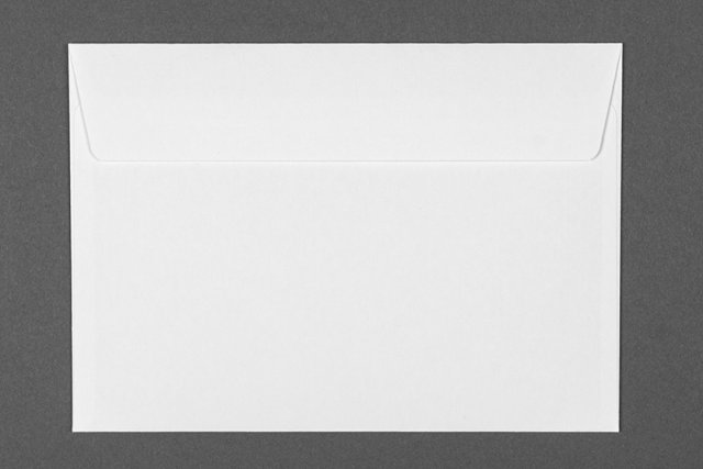 Briefumschläge DIN C6 haftklebend, Weiß