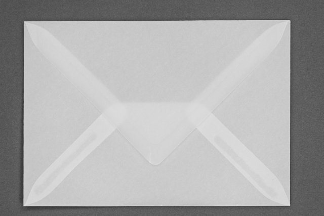 Briefumschläge DIN C6, Transparent
