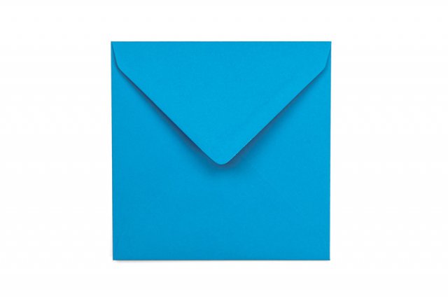 Briefumschläge Quadratisch 130x130 mm, Blau
