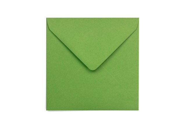 Briefumschläge Quadratisch 155x155 mm, Grün