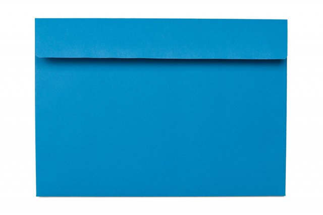 Briefumschläge DIN C5 haftklebend, Blau