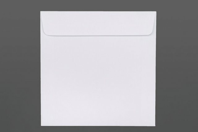 Briefumschläge Quadratisch 160x160 mm, Weiß