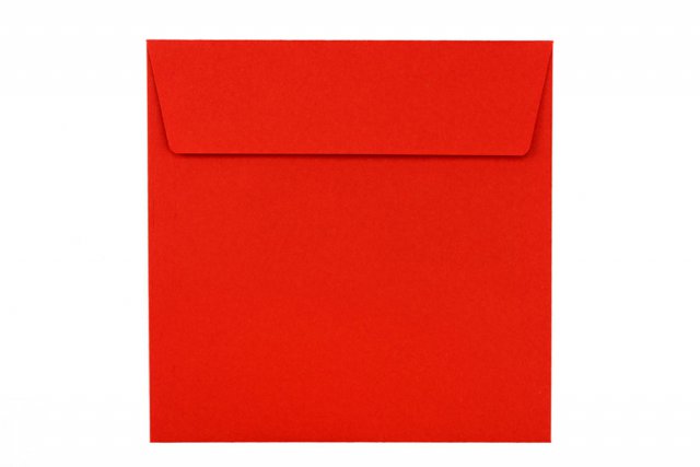 Briefumschläge Quadratisch 160x160 mm, Rot