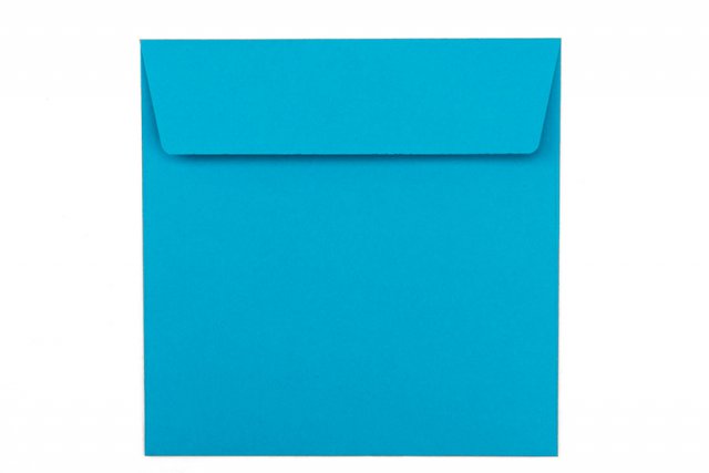 Briefumschläge Quadratisch 160x160 mm, Blau
