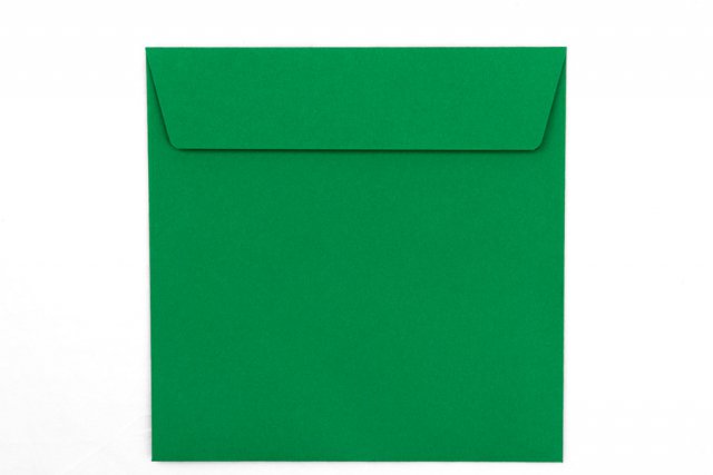 Briefumschläge Quadratisch 160x160 mm, Grün