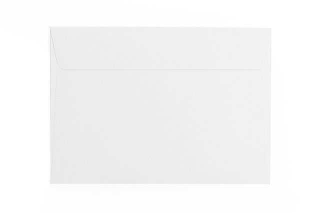 Briefumschläge DIN B6 haftklebend, Weiß