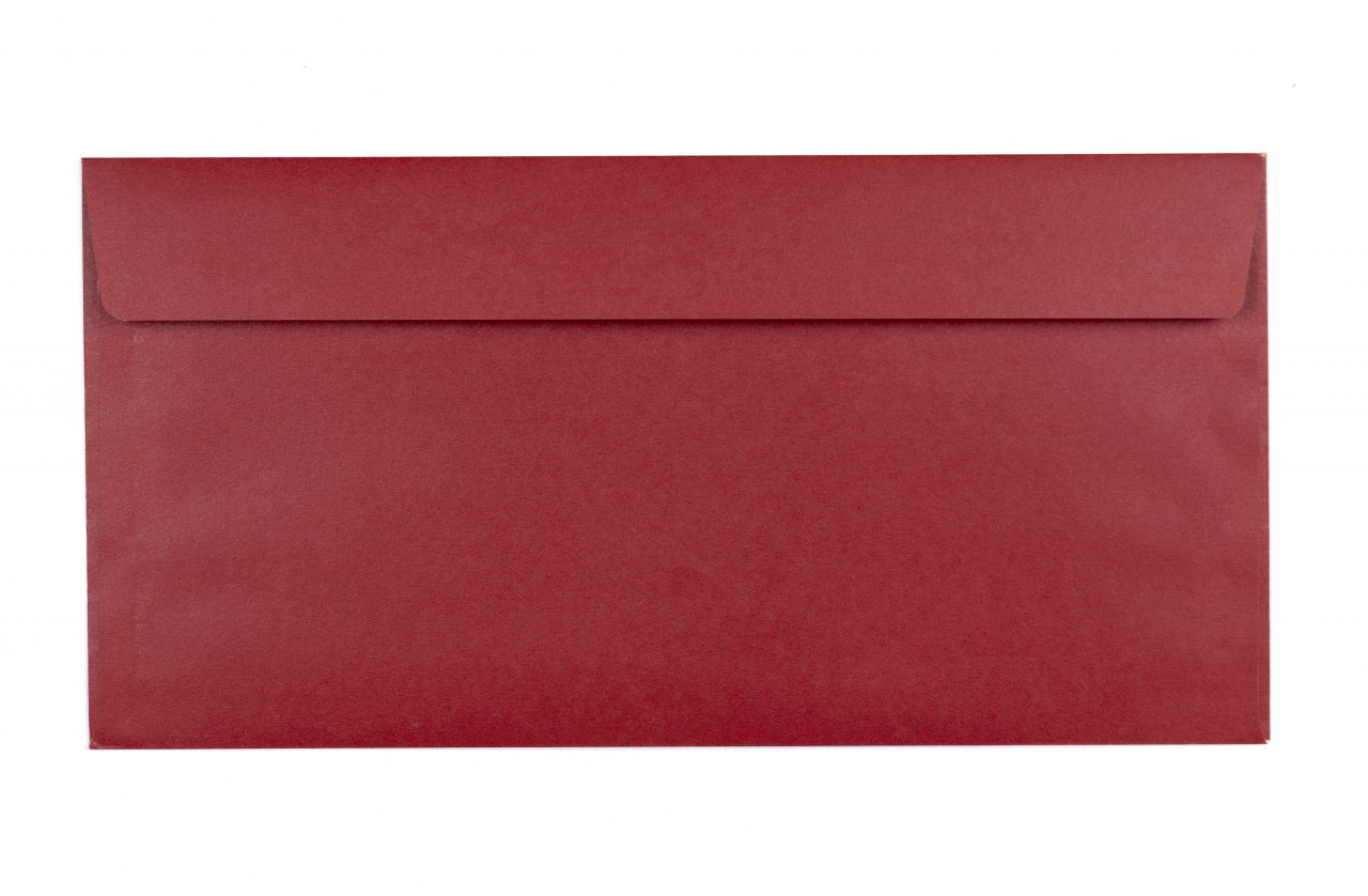 Briefumschläge rot DIN Lang für A4 Briefumschlag Kuvert Briefkuvert Umschlag