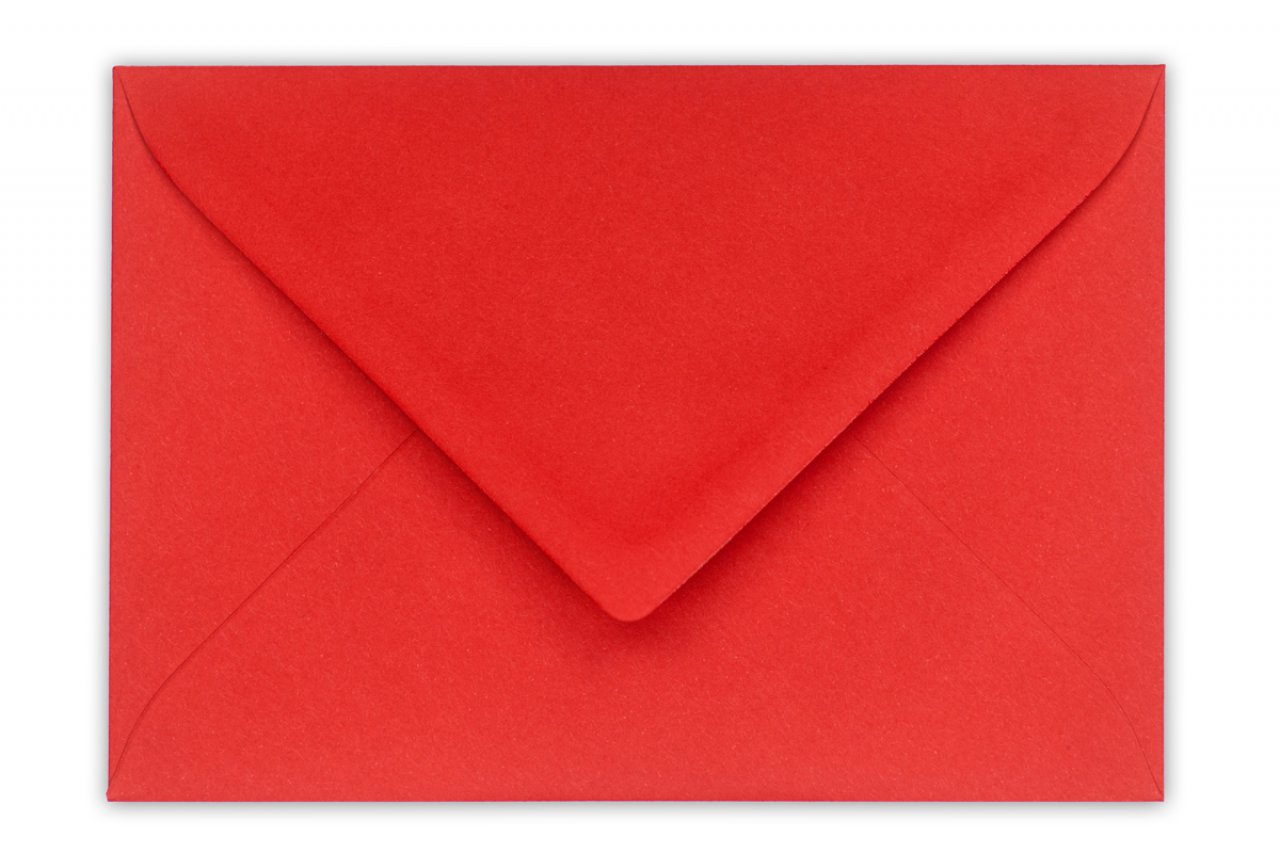 Farbe Din C6 rot 100 farbige Briefumschläge 