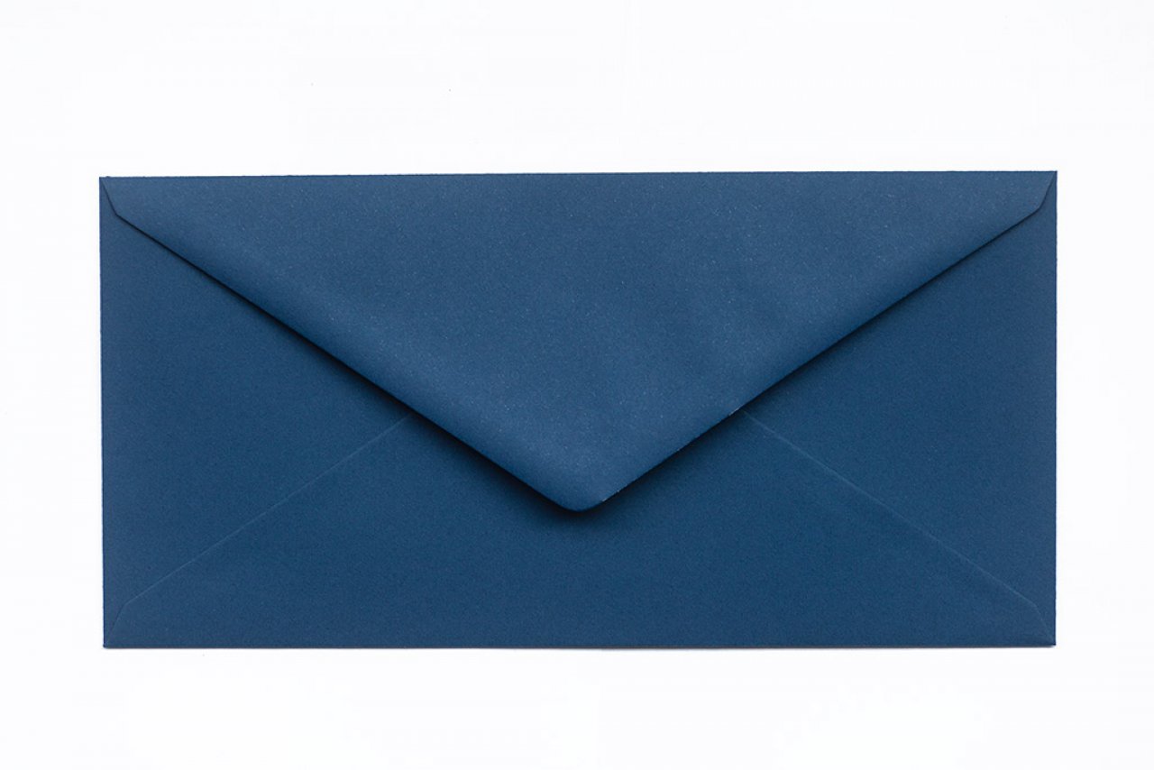 Blau Briefumschlag Kuvert Briefkuvert Umschlag Briefumschläge DIN-Lang 