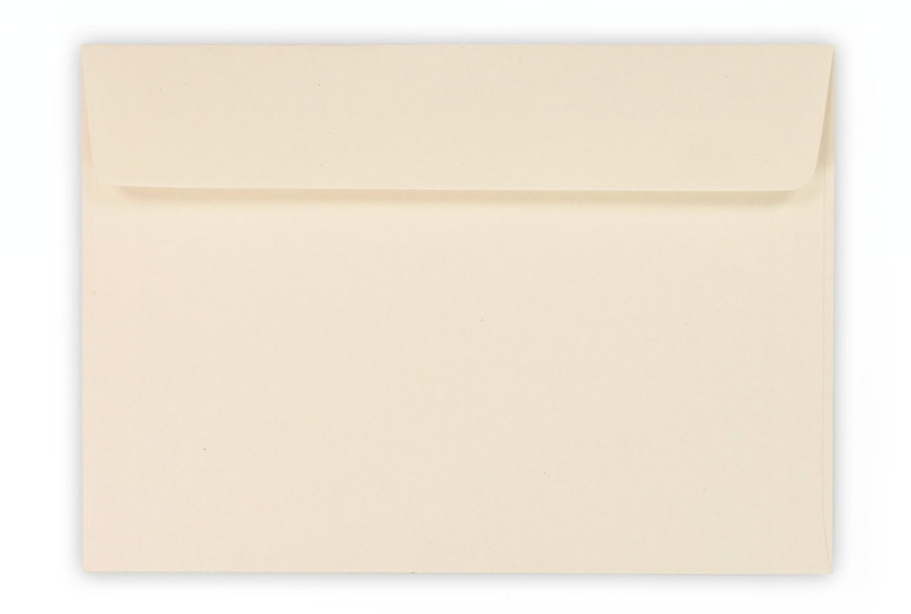 Beige Briefumschlag Kuvert Briefkuvert Umschlag Briefumschläge DIN-C6 