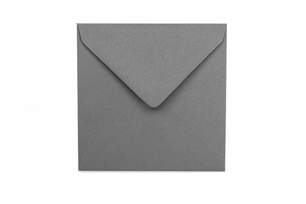 Briefumschläge Quadrat Briefumschlag Kuvert Briefkuvert Umschlag Blau Grau 