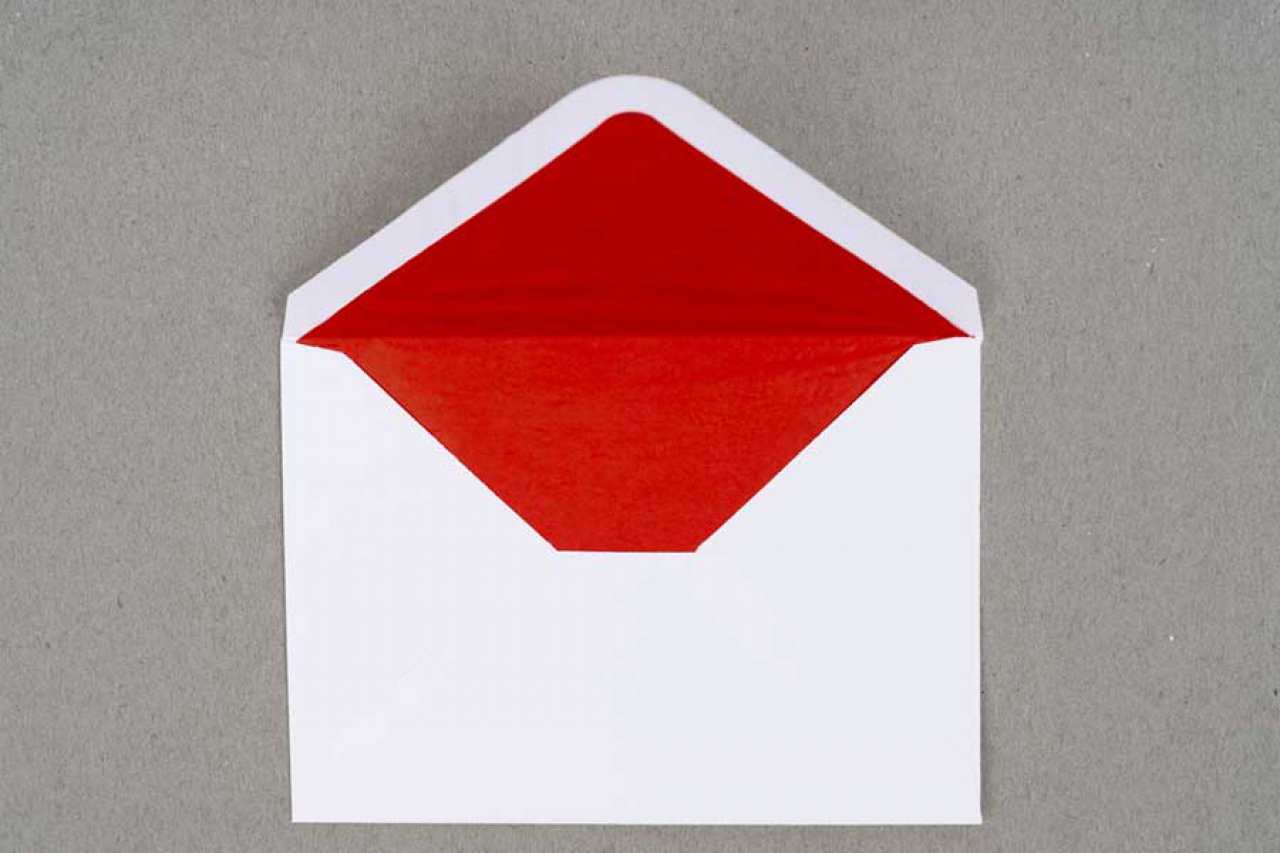 Briefumschläge DIN-C6 Rot Briefumschlag Kuvert Briefkuvert Umschlag 