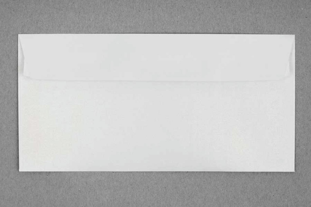 25 Perlmutt-Weiß Kuverts DIN lang ohne Fenster Aster Metallic Perlglanz Pearls 