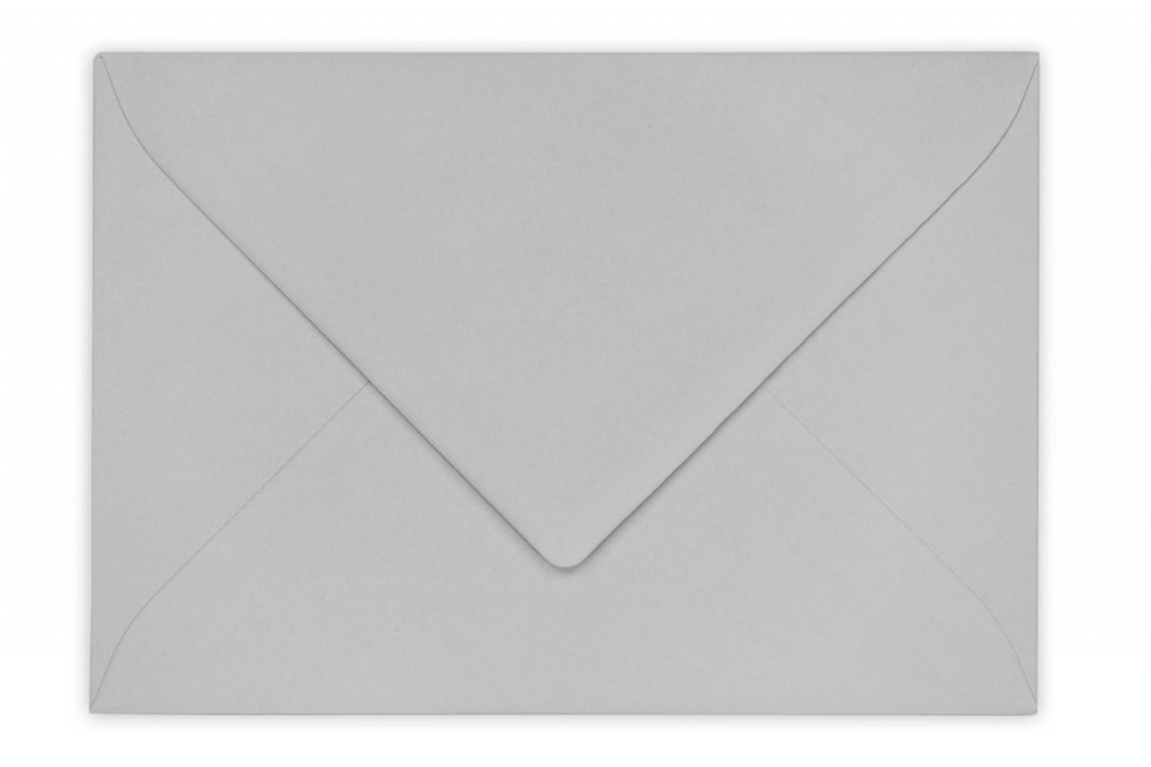 Weihnachten Haftklebung 150x Briefumschläge Hell-Grau DIN C6 Format 114 x 162 mm Für A6 & A4 Papier Grußkarten & Einladungen Kuverts ohne Fenster